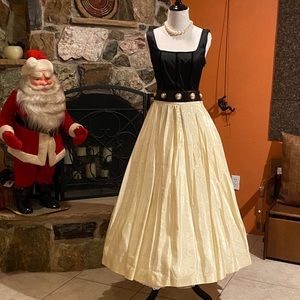 Vintage ball gown skirt